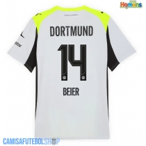 Camisa de time de futebol Borussia Dortmund Maximilian Beier #14 Replicas 2º Equipamento 2025-26 Manga Curta